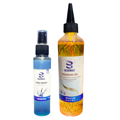 BLUEMIST PREMIUM HAIR OIL + SERUM